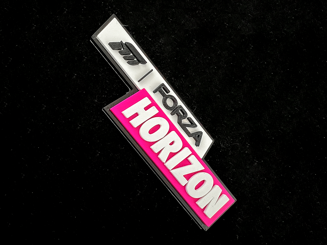 Gaming Logos - Forza Horizon 3D model