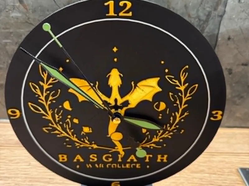 Fourth wing clock 