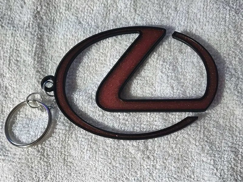 Lexus Logo Keychain (No Background)