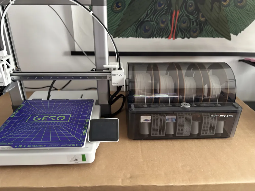 A1 AMS Filament Buffer Holder - Free 3D Print Model - MakerWorld