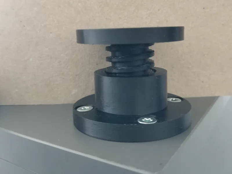 Ikea Alex adjustable feet