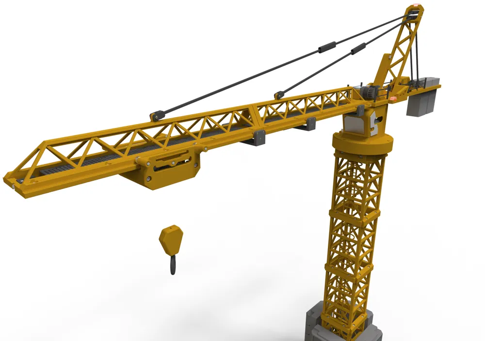 Tower Crane - CyberBrick by Jorge Rui MakerWorld: Download
