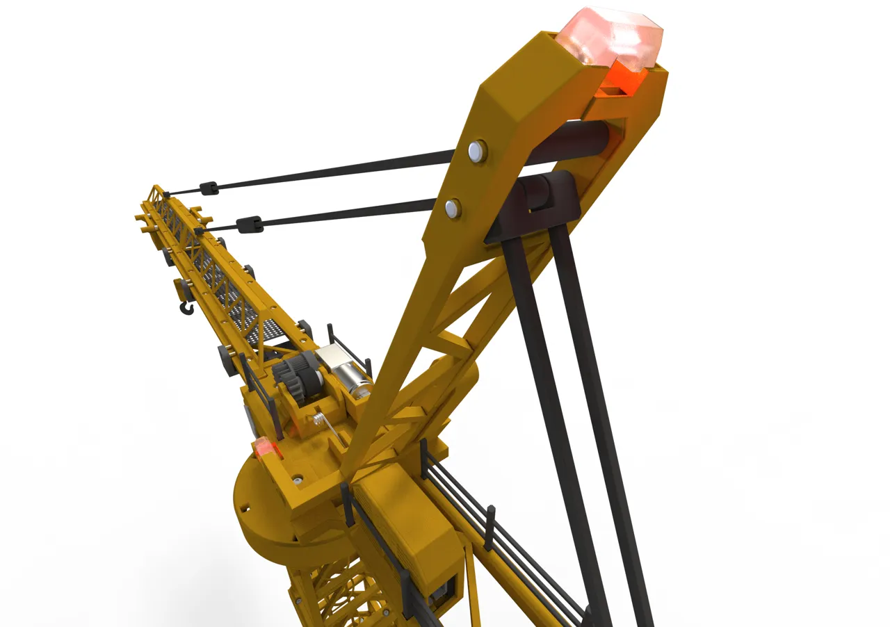Tower Crane - CyberBrick view 4