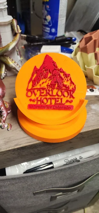 The Shining Coasters and Coaster Holder