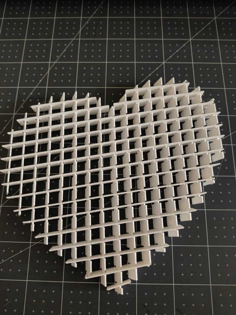 Fidget Heart Mesh
