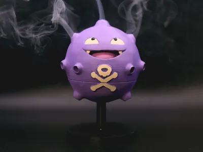 KOFFING POKEMON INCIENSE BURNER