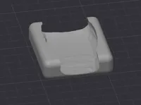 Single Subaru key fob carrier