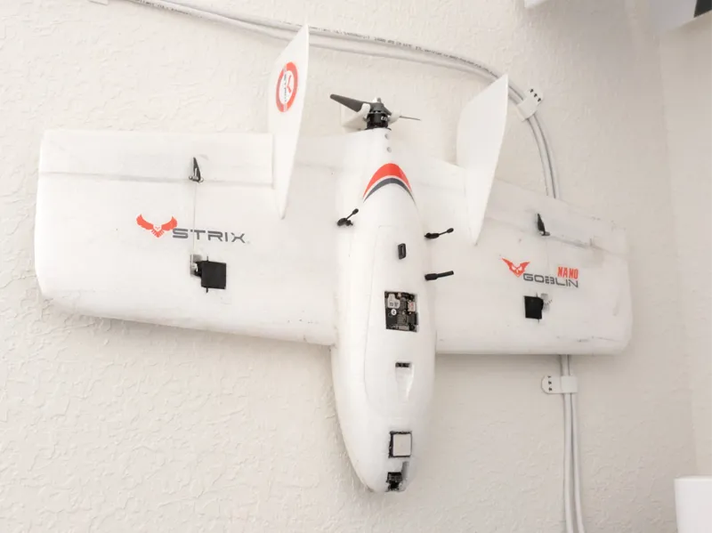 Wall Mount for Strix Nano Goblin RC FPV Airplane