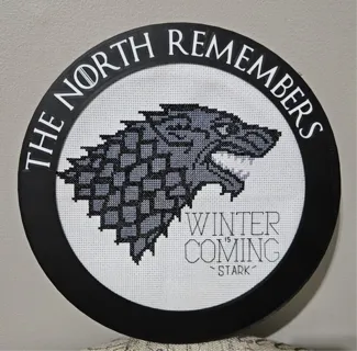8 inch Frame with Optional Game of Thrones Text