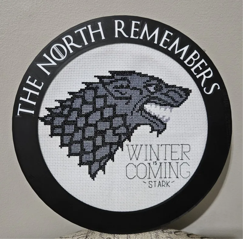 8 inch Frame with Optional Game of Thrones Text