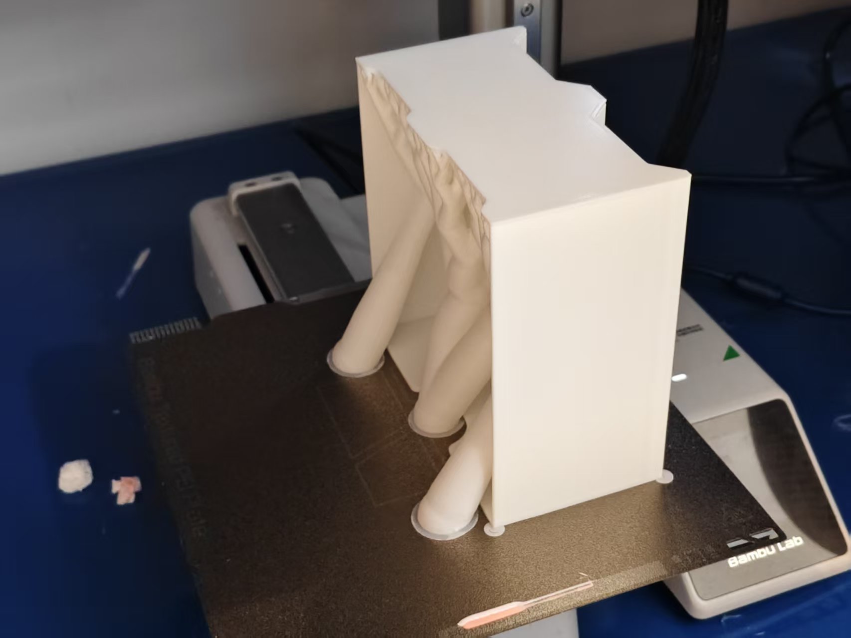 Miniatura 2 do modelo 3D 可堆叠积木收纳盒（高质量-外表面无悬垂-表面效果好）