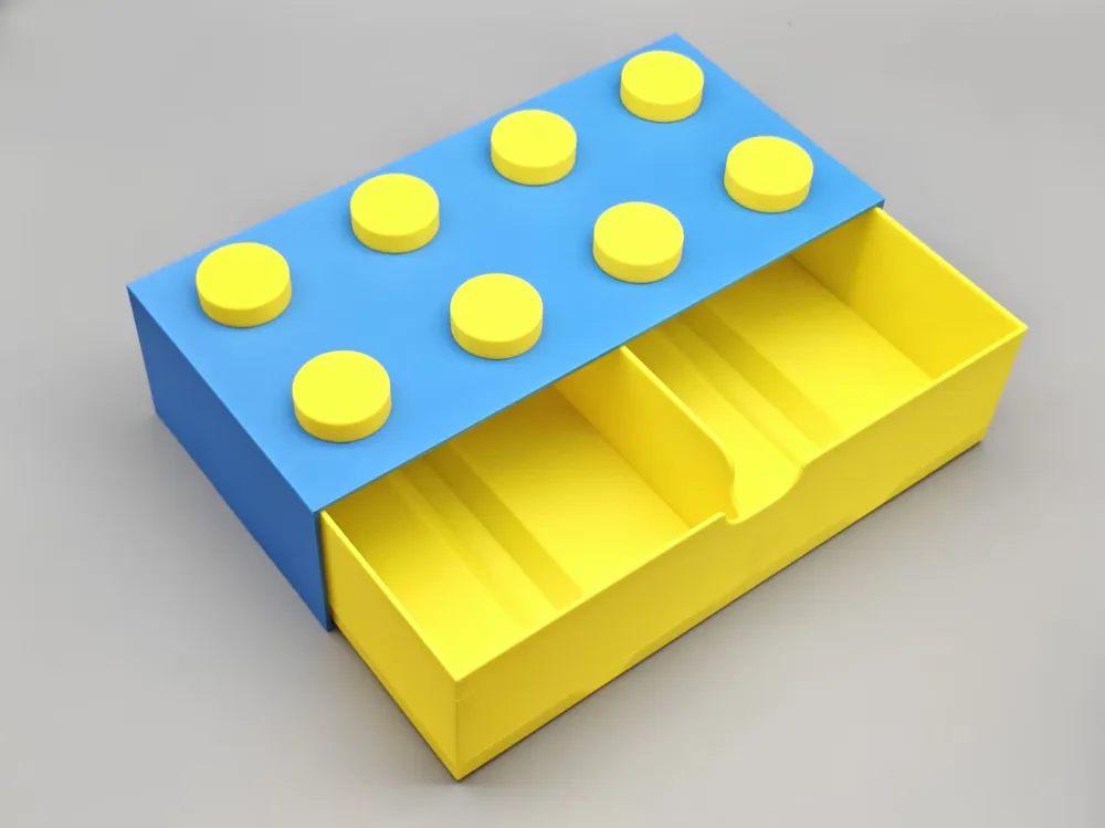 Stackable Brick Storage Box (High Quality - No Overhang on Outer ...