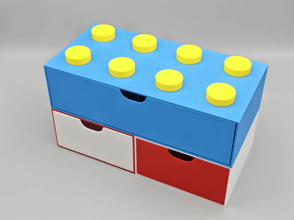 Stackable Brick Storage Box (High Quality - No Overhang on Outer ...
