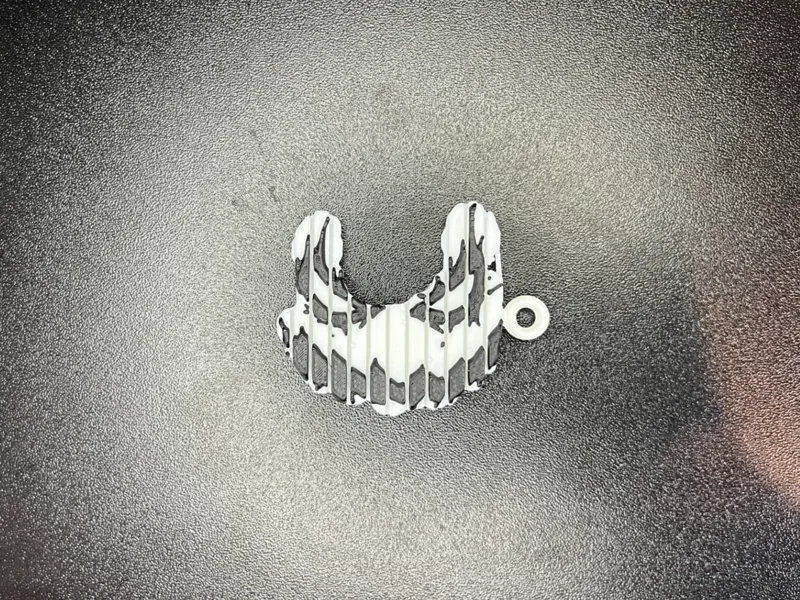 Smile face Flexi Keychain