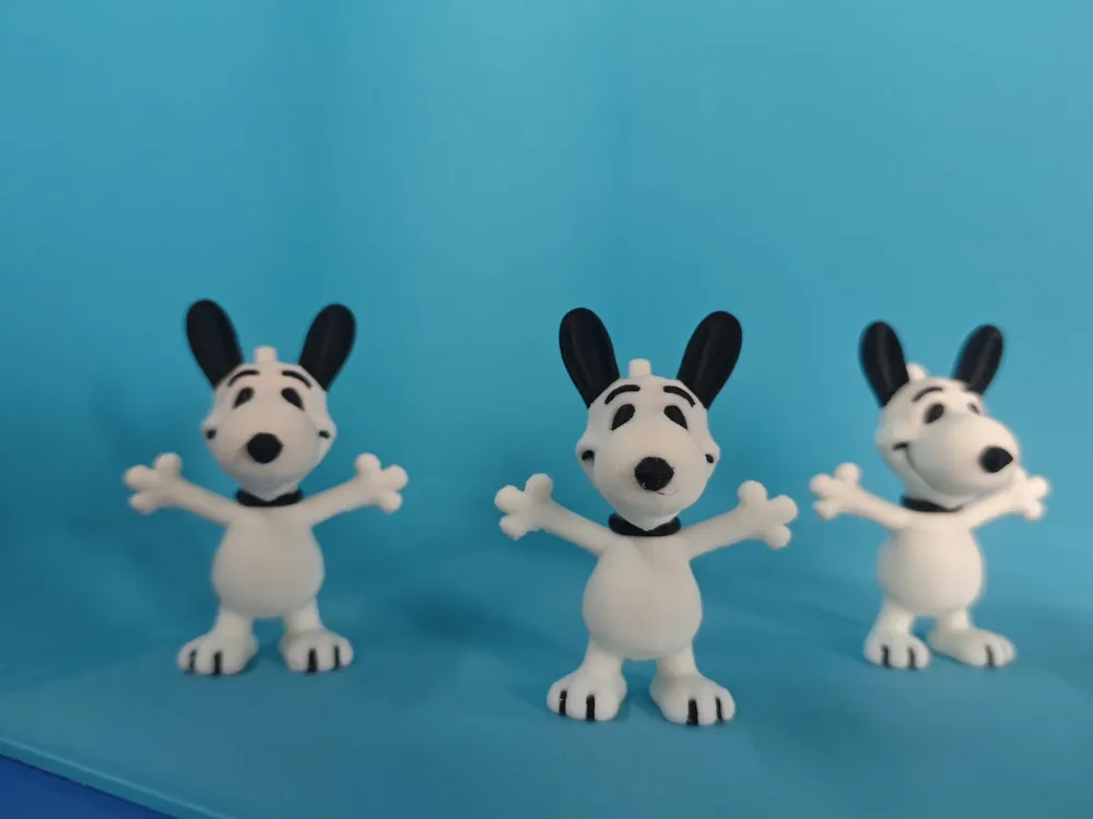 snoopy keychain - Free 3D Print Model - MakerWorld