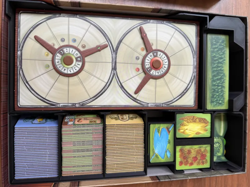 Glass Road Board Game Insert