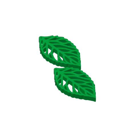 Leaf Earring view 3