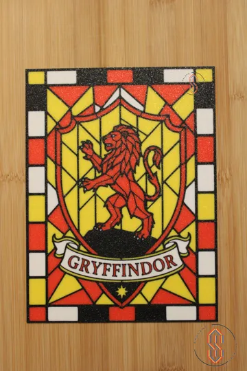 Marco decorativo: Stained Glass - Gryffindor — vista de referencia 3