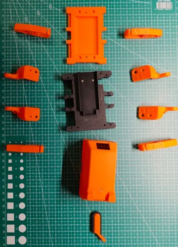Modelo para impresión 3D: Sesame robot ESP32-S3 N16R8 — vista de referencia 3