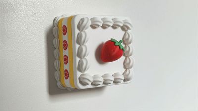 Strawberry Cake Switch Decorative Cover