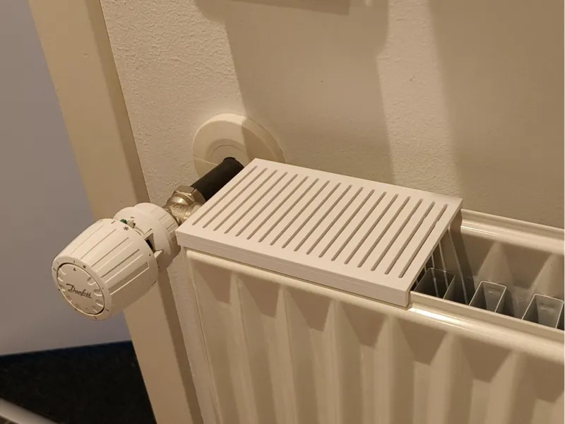 Radiator shelf