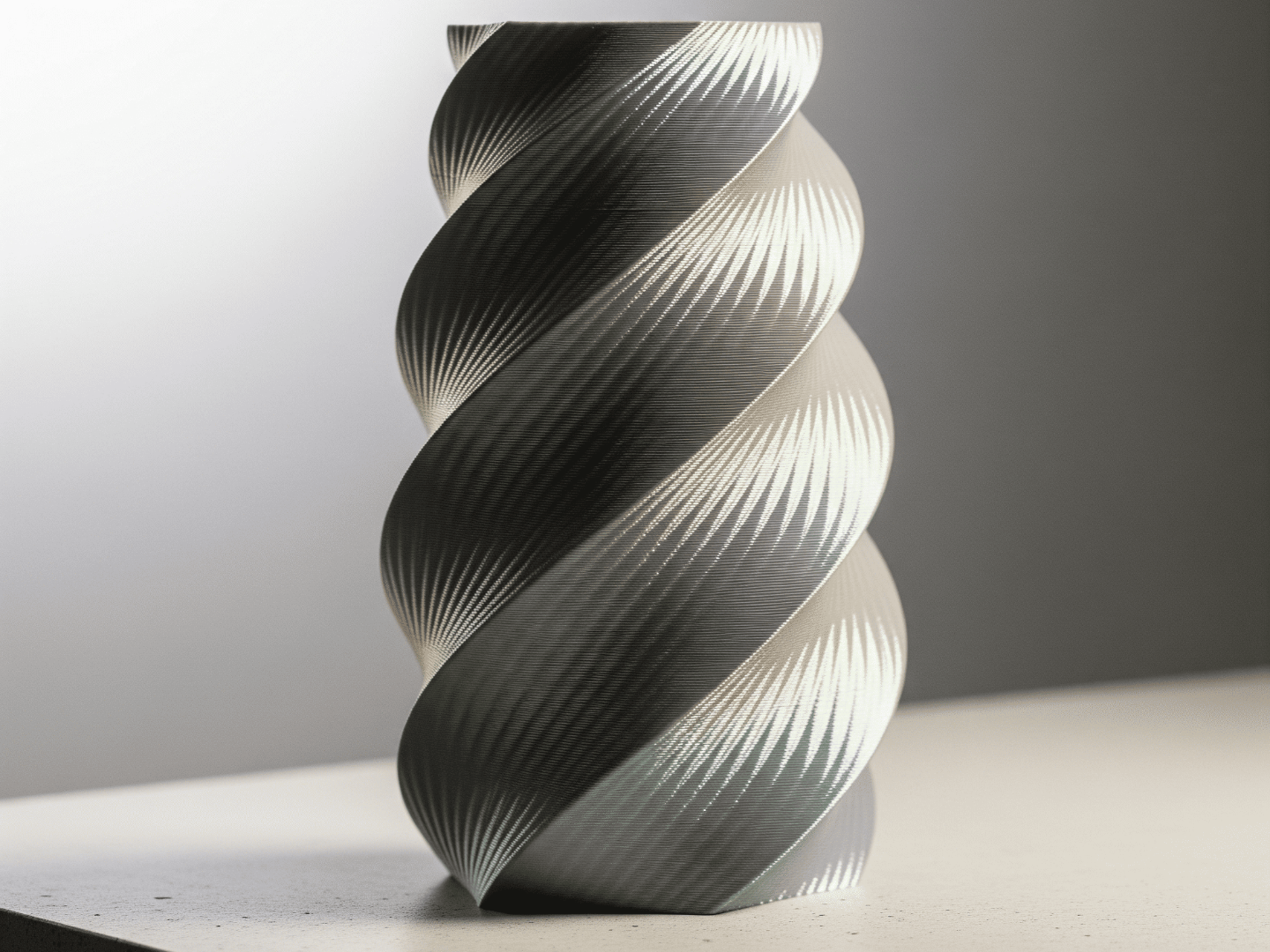 Hexagonal Twist Vase - Supportless & Silk Ready