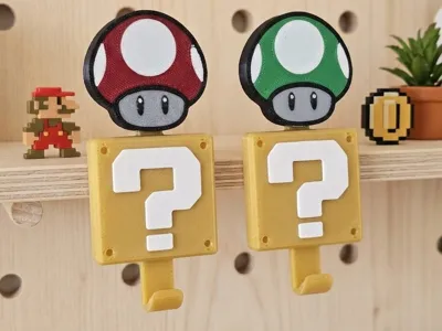 Super Mario Wall Hook