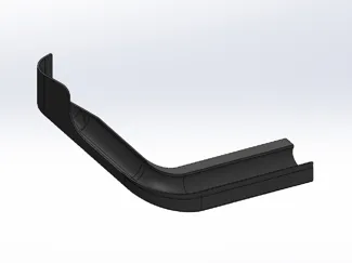 Dust chute for Bambu_P1S
