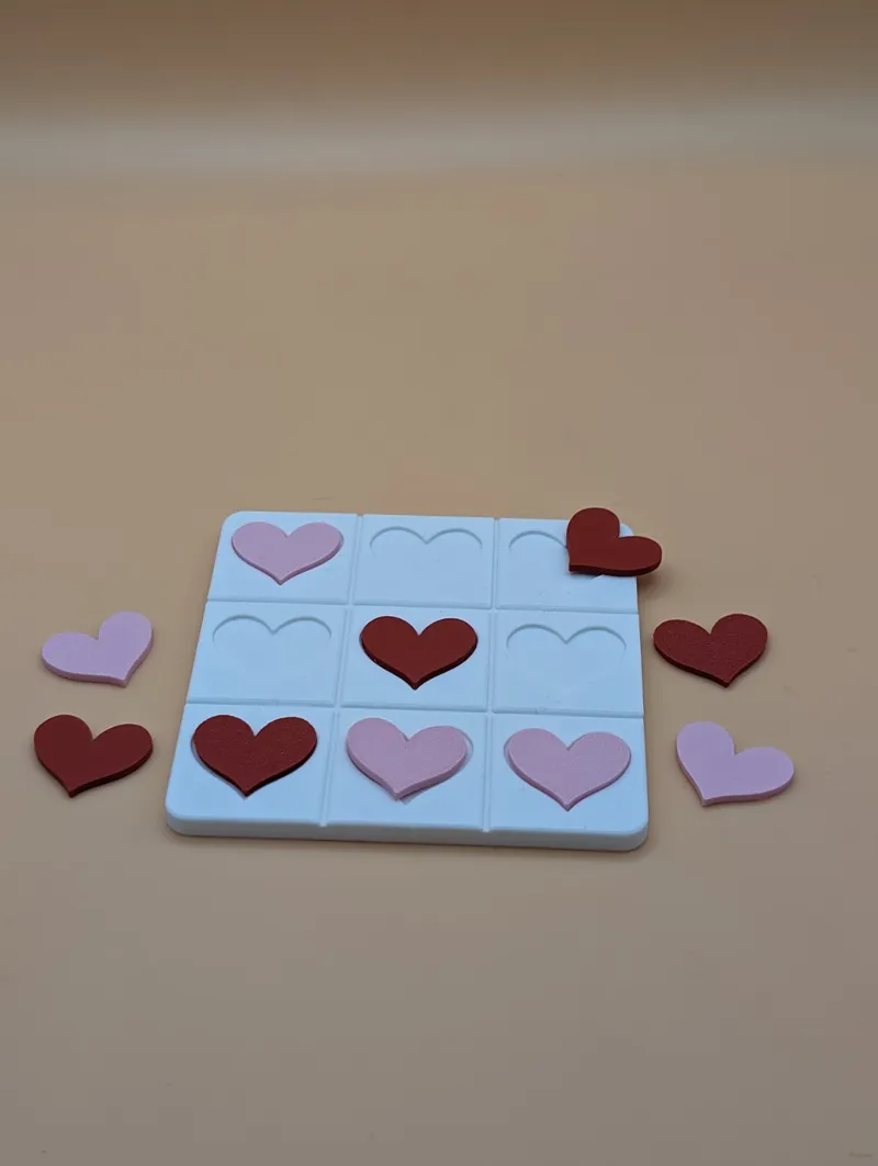 Tic Tac Toe Valentines Edition
