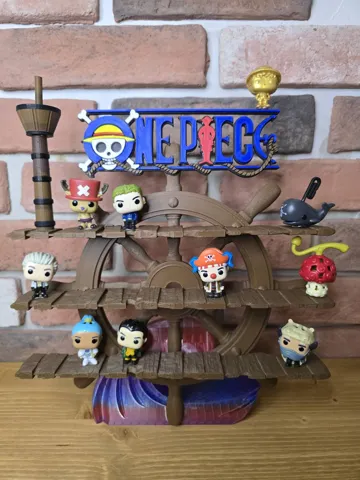 Soporte: One Piece Kinder Joy Collection Display Stand — vista de referencia 3