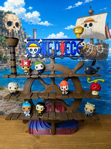 Soporte: One Piece Kinder Joy Collection Display Stand — vista de referencia 4