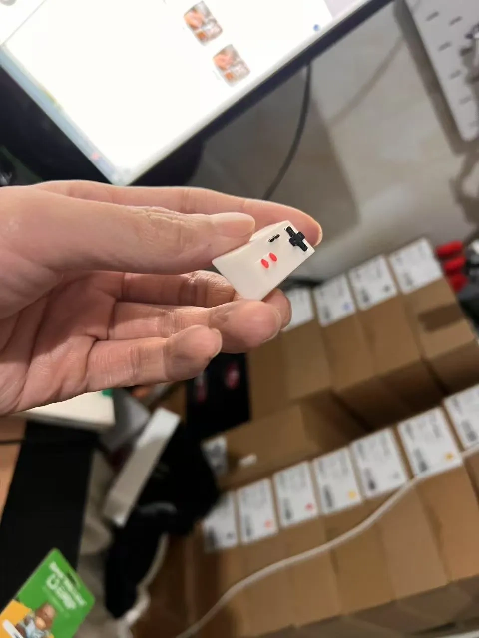 Miniatura 2 do modelo 3D 键盘键帽 红白机 游戏手柄 2.25U回车键 shift键 键帽（keycaps）