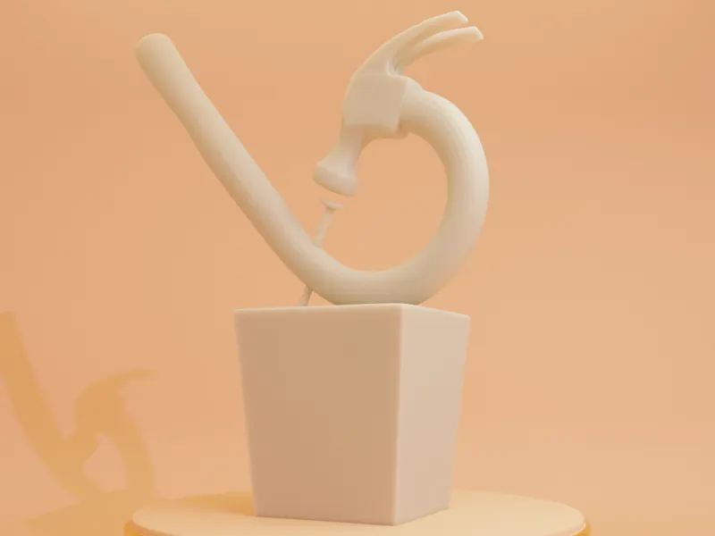Hammer sculpture