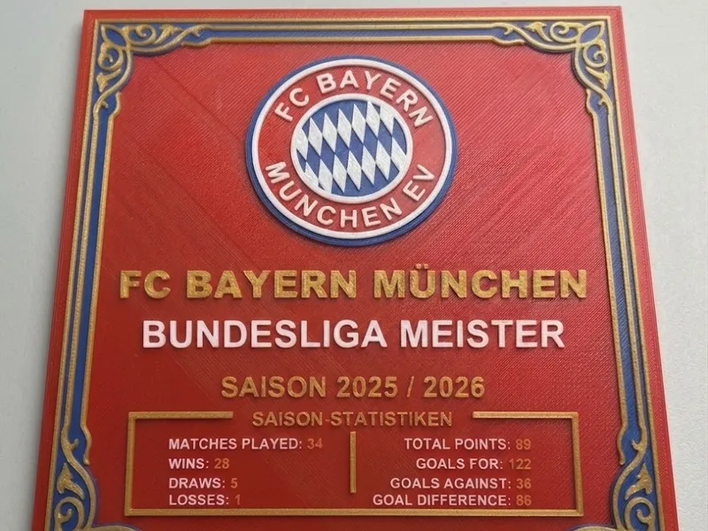 Bayern Munchen Bundesliga 25/26 Win