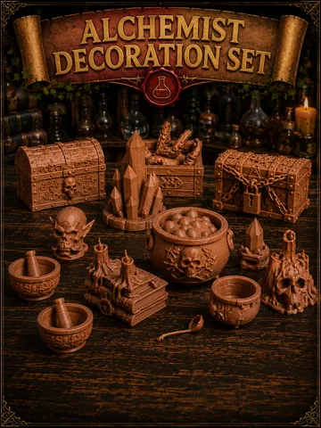 Caja o estuche: Alchemist Decoration Set — vista de referencia 2