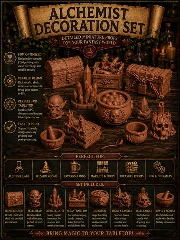 Caja o estuche: Alchemist Decoration Set — vista de referencia 3