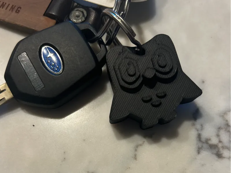 Duolingo Bird Keychain