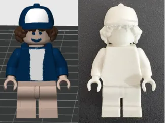 Dustin LEGOs from Stranger Things
