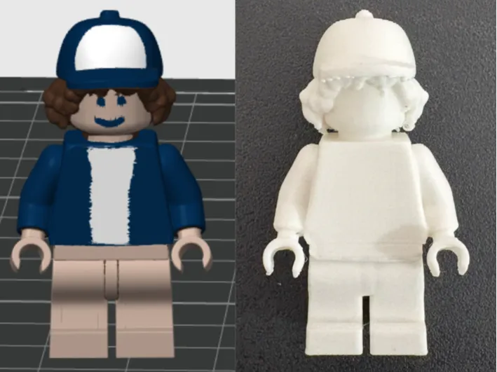 Dustin LEGOs from Stranger Things