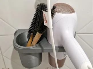 Stand for hairdryer