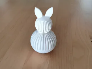 Bunny photo holder