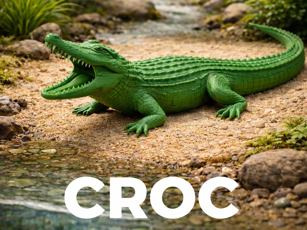 Croc - Free 3D Print Model - MakerWorld