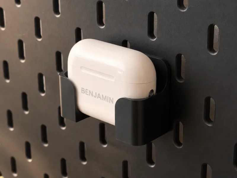 AirPods Pro 3 Holder for IKEA Skadis Pegboard