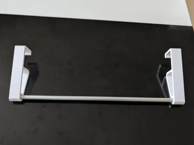 Towel holder for rooftop tent ladder (parametric)