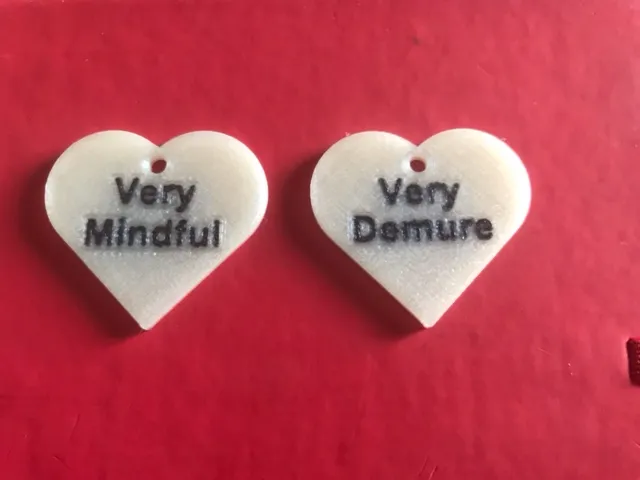 Very Mindful Very Demure Heart shaped earrings