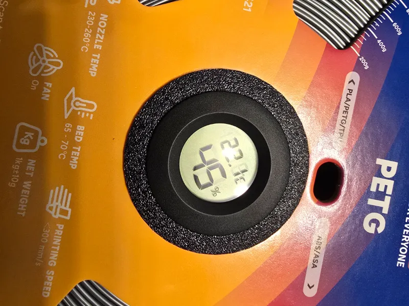 Mini Hygrometer / Spool Adapter