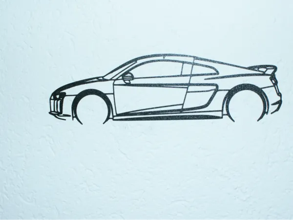Silhouette Audi R8