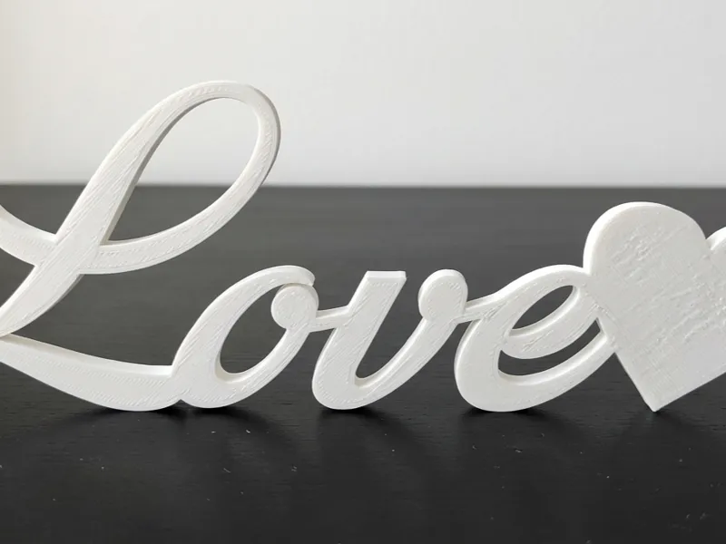 Placa Decorativa "Love"