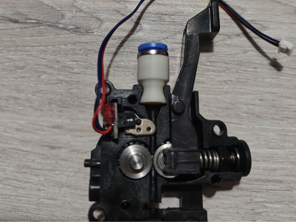 Bowden Adapter extruder MOD Kobra S1 ECAS conector
