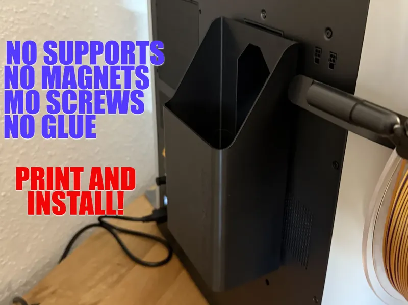 BambuLab H2 series Poop chute (PRINT & INSTALL)